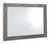 Bronyan Dark Gray Bedroom Mirror