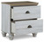 Haven Bay Brown / Beige Two Drawer Night Stand