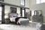 Baystorm Gray 9 Pc. Dresser, Mirror, Chest, King Panel Bed With 2 Storage Drawers, 2 Nightstands