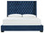 Coralayne Blue California King Upholstered Bed
