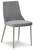 Barchoni Gray Dining Upholstered Side Chair (2/cn)