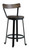 Melenski Dark Brown Swivel Barstool (2/cn)