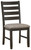 Ambenrock Light Brown/dark Brown Dining Upholstered Side Chair (2/cn)