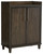 Wittland Dark Brown Bar Cabinet