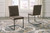 Strumford Gray / Black Dining Upholstered Side Chair (2/cn)