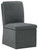Krystanza Charcoal Dining Upholstered Side Chair (2/cn)