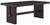 Burkhaus Dark Brown Rectangular Dining Room Ext Table