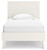 Aprilyn White Twin Bookcase Bed