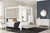Aprilyn White 4 Pc. Dresser, Queen Canopy Bed