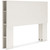 Aprilyn White Full Bookcase Headboard