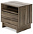 Shallifer Brown One Drawer Night Stand