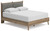 Aprilyn Light Brown Queen Panel Bed