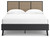 Charlang Black/gray Queen Panel Platform Bed