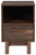 Calverson Mocha One Drawer Night Stand Medium