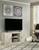 Bellaby Whitewash Lg TV Stand W/fireplace Option Small