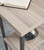 Waylowe Natural/black Home Office Desk Double-shelf Pedestal