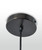 Cordunn Black Glass Pendant Light (1/cn)