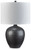 Ladstow Black Ceramic Table Lamp (1/cn)