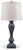 Samland Gray Blue Metal Table Lamp (2/cn)