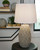 Tamner Taupe Poly Table Lamp (2/cn)