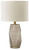 Taylow Gray Glass Table Lamp (1/cn)