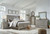 Moreshire Bisque 6 Pc. Dresser, Mirror, Chest, California King Panel Bed
