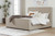 Dakmore Brown 4 Pc. Dresser, Mirror, King Upholstered Bed