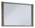 Anibecca Weathered Gray 5 Pc. Dresser, Mirror, Chest, Queen Bookcase Bed