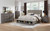 Hallanden Gray 7 Pc. Dresser, Mirror, Queen Panel Bed With Storage, 2 Nightstands
