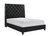 Chantilly Upholstered California King Bed Black