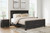 Nanforth Two-tone King Panel Bed