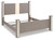 Surancha Gray King Poster Bed