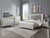 Cristian Upholstered King Bed Champagne