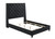 Chantilly Upholstered King Bed Black