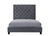 Chantilly Upholstered King Bed Gray