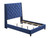 Chantilly Upholstered King Bed Blue