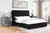 Flory King Bed Black