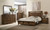 Curtis Panel Queen Bed Brown
