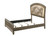 Cristal Upholstered Queen Bed Brown