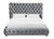 Flory Queen Bed Grey