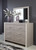 Surancha Gray Dresser And Mirror