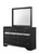 Regata Dresser, Mirror Black