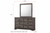 Coralee Dresser, Mirror Gray