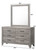 Hopkins Dresser, Mirror Gray