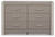 Surancha Gray Six Drawer Dresser