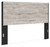 Vessalli Black / Gray King Panel Headboard