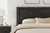 Nanforth Graphite King/Cal King Panel Headboard