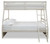 Robbinsdale Antique White Twin Over Full Bunk Bed