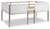 Wrenalyn White / Brown / Beige Twin Loft Bed Frame