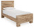 Hyanna Tan Twin Panel Bed